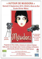 « Autour de Musidora » • Samedi 5 septembre 20h45 • Cour de l'école Métra « Autour de Musidora » • Samedi 5 septembre 20h45 • Cour de l'école Métra