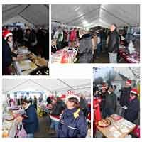 Quelques photos de la Fête de Noël du 10 décembre, Place de la Cité à Bois-le-Roi