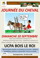 Journée du cheval • Dimanche 20 septembre à l'UCPA de Bois-le-Roi Journée du cheval • Dimanche 20 septembre à l'UCPA de Bois-le-Roi
