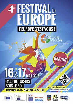 Festival Color of Europe • base loisir de Bois-le-Roi 16 & 17 mai